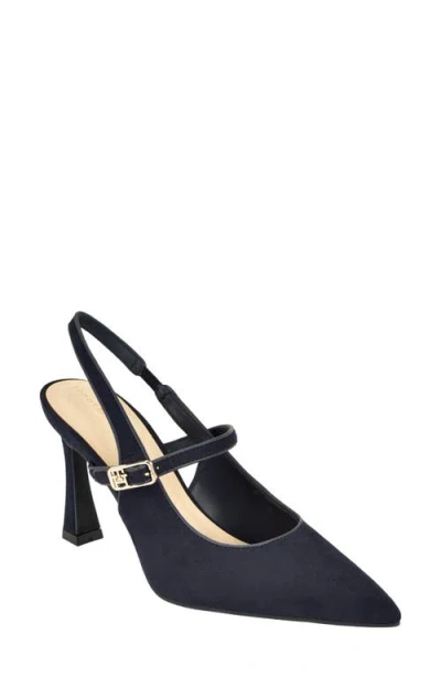 Tommy Hilfiger Dearie Slingback Pump In Marine
