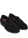 Tommy Hilfiger Debossed Suede Loafers
