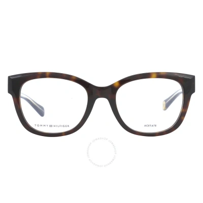 Tommy Hilfiger Demo Butterfly Ladies Eyeglasses Th 1864 0086 51 In N/a