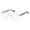 Tommy Hilfiger Demo Butterfly Ladies Eyeglasses Th 1962 0000 55 In Gold / Rose / Rose Gold
