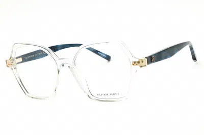 Tommy Hilfiger Demo Butterfly Ladies Eyeglasses Th 2216 0mvu 51 In Blue