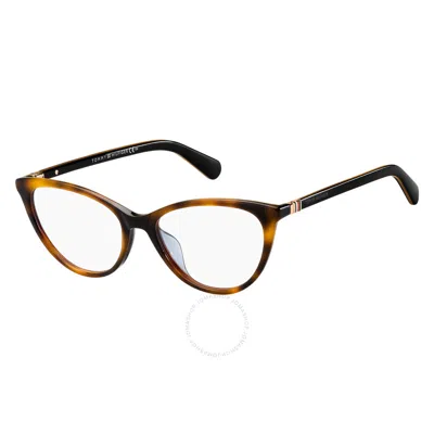 Tommy Hilfiger Demo Cat Eye Ladies Eyeglasses Th 1775 005l 52 In Brown
