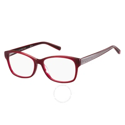 Tommy Hilfiger Demo Cat Eye Ladies Eyeglasses Th 1779 0dxl 53 In Red