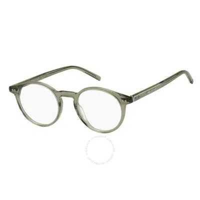 Tommy Hilfiger Demo Phantos Men's Eyeglasses Th 1813 06cr 49 In Green