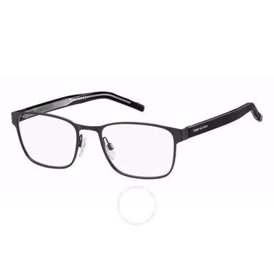 Tommy Hilfiger Demo Rectangular Men's Eyeglasses Th 1769 0003 55 In Black