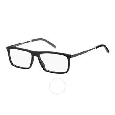 Tommy Hilfiger Demo Rectangular Men's Eyeglasses Th 1847 0003 55 In Black