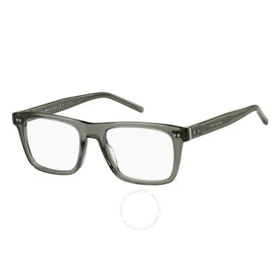 Tommy Hilfiger Demo Rectangular Men's Eyeglasses Th 1892 06cr 52 In Grey