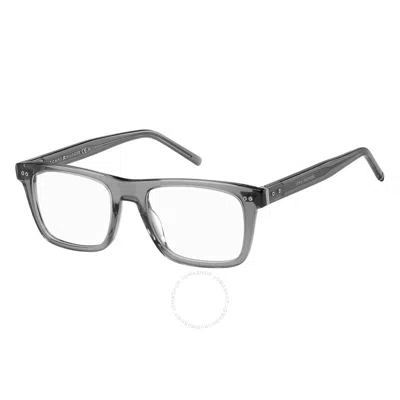 Tommy Hilfiger Demo Rectangular Men's Eyeglasses Th 1892 0kb7 52 In Gray