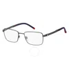Tommy Hilfiger Demo Rectangular Men's Eyeglasses Th 1946 0r80 54