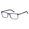 Tommy Hilfiger Demo Rectangular Men's Eyeglasses Th 1947 0pjp 55