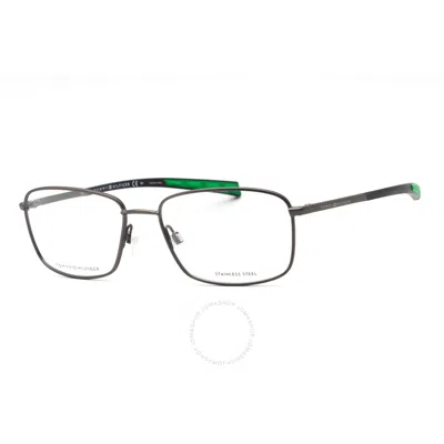 Tommy Hilfiger Demo Rectangular Men's Eyeglasses Th 1953 0r80 55 In Metallic