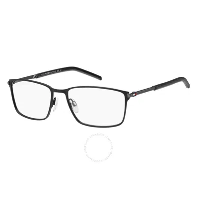 Tommy Hilfiger Demo Rectangular Men's Eyeglasses Th 1991 0003 58