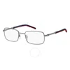 Tommy Hilfiger Demo Rectangular Men's Eyeglasses Th 1992 0r81 52