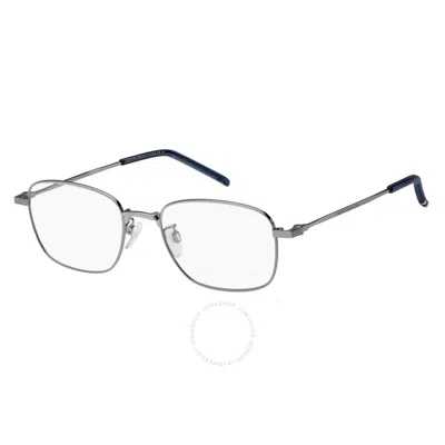 Tommy Hilfiger Demo Rectangular Men's Eyeglasses Th 2010/f 06lb 54 In Metallic