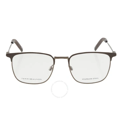 Tommy Hilfiger Demo Square Men's Eyeglasses Th 1816 04in 52 In Black