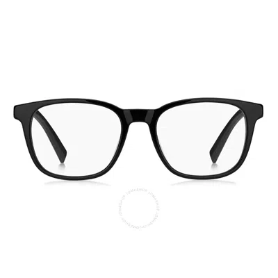 Tommy Hilfiger Demo Square Men's Eyeglasses Th 1907 0807 51 In Black
