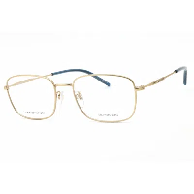 Tommy Hilfiger Demo Square Men's Eyeglasses Th 1934/f 0aoz 55 In Gold