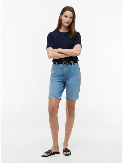 Tommy Hilfiger Denim 9" Bermuda Short In Blue