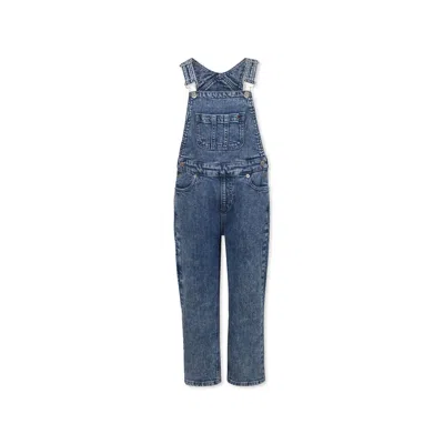 Tommy Hilfiger Denim Babygrow For Kids With Flag