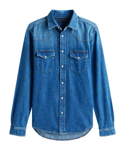 TOMMY HILFIGER DENIM FLAP-POCKET SHIRT