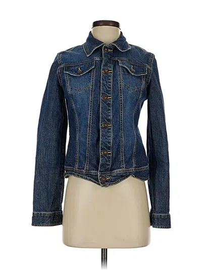 Pre-owned Tommy Hilfiger Denim Jacket In Blue