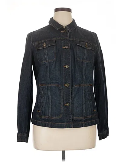 Pre-owned Tommy Hilfiger Denim Jacket In Blue