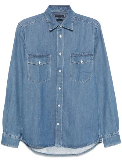 Tommy Hilfiger Denim Shirt In Blue