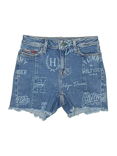 Pre-owned Tommy Hilfiger Denim Shorts In Blue