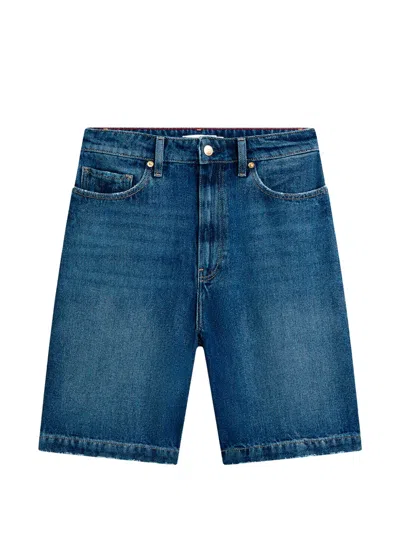 Tommy Hilfiger Denim Shorts In Blue
