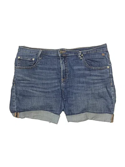 Pre-owned Tommy Hilfiger Denim Shorts In Blue