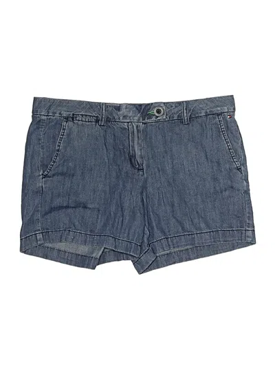 Pre-owned Tommy Hilfiger Denim Shorts In Blue