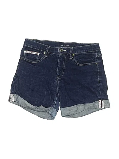 Pre-owned Tommy Hilfiger Denim Shorts In Blue