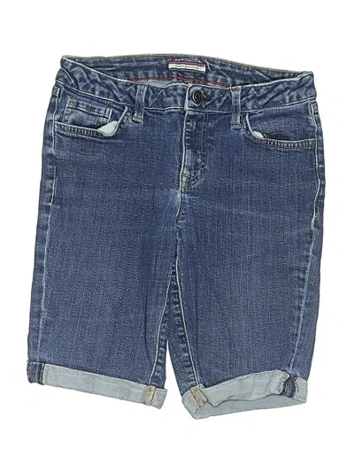 Pre-owned Tommy Hilfiger Denim Shorts In Blue