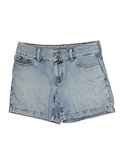 Pre-owned Tommy Hilfiger Denim Shorts In Blue