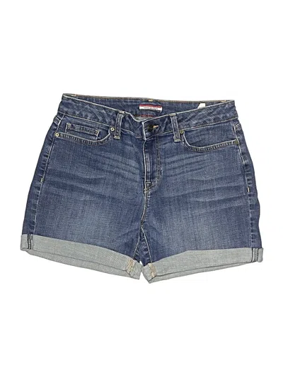Pre-owned Tommy Hilfiger Denim Shorts In Blue
