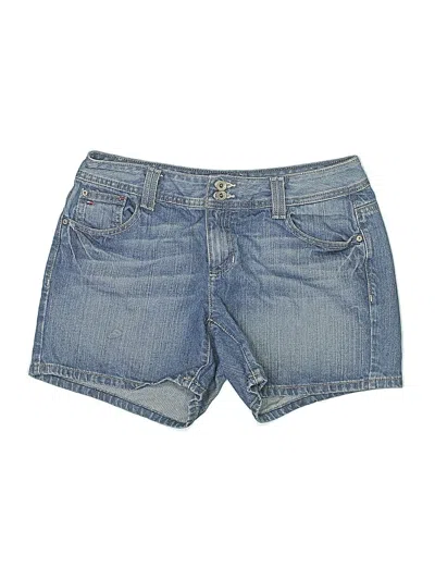 Pre-owned Tommy Hilfiger Denim Shorts In Blue