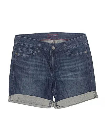 Pre-owned Tommy Hilfiger Denim Shorts In Blue