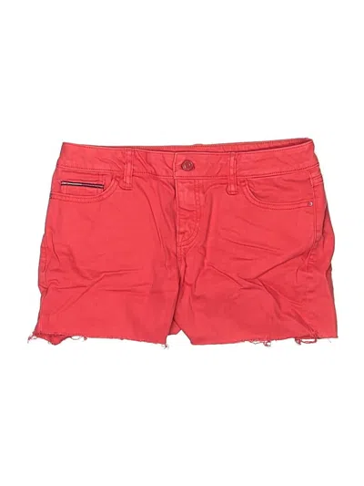 Pre-owned Tommy Hilfiger Denim Shorts In Red