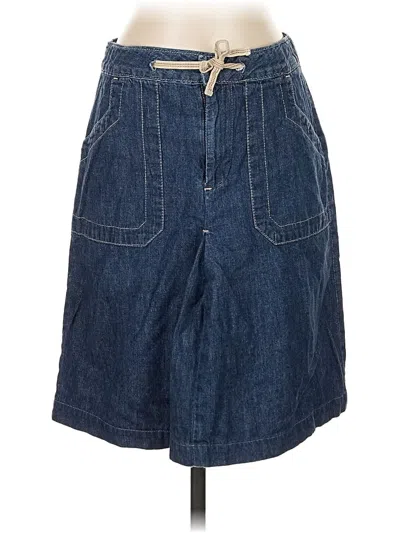 Pre-owned Tommy Hilfiger Denim Skirt In Blue