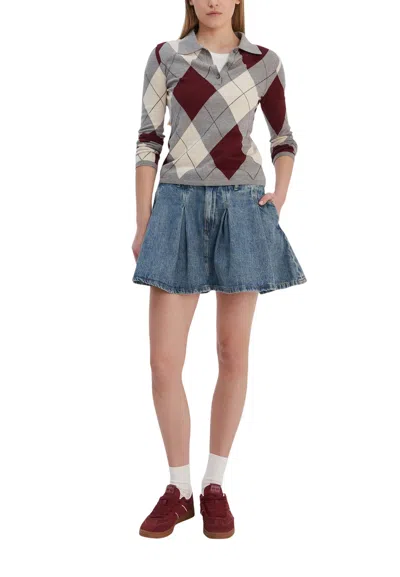 Tommy Hilfiger Denim Skirt In Blue