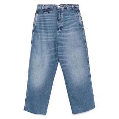 Tommy Hilfiger Denim Wide-leg Jeans In Multicolor