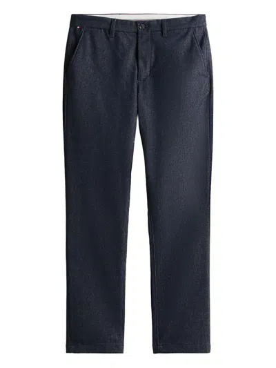 TOMMY HILFIGER DENTON FLAG-DETAIL CHINOS