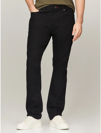 Tommy Hilfiger Denton Straight Fit Black Jean In Black Rinse