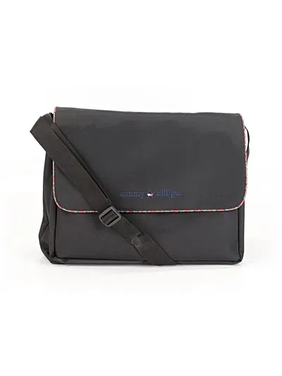 Pre-owned Tommy Hilfiger Diaper Bag In Black