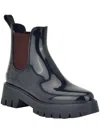 Tommy Hilfiger Dipit Womens Man Made P Rain Boots In Blue