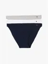 Tommy Hilfiger Dipped In Light Grey Heather / Navy Rib / White