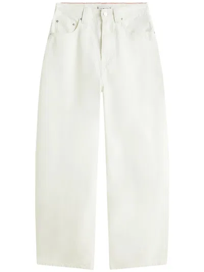 Tommy Hilfiger Dnm Ecru Barrel Rw Clothing In White