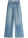 Tommy Hilfiger Dnm Wool Wide Leg Hw Clothing In Blue