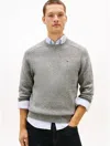 Tommy Hilfiger Donegal Wool In Gray
