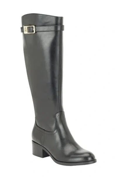 Tommy Hilfiger Dorrie Riding Boot In Black